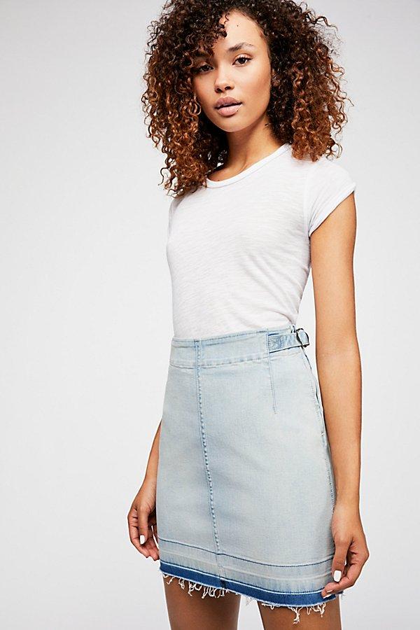 All That I Need Pencil Skirt By Free People Denim